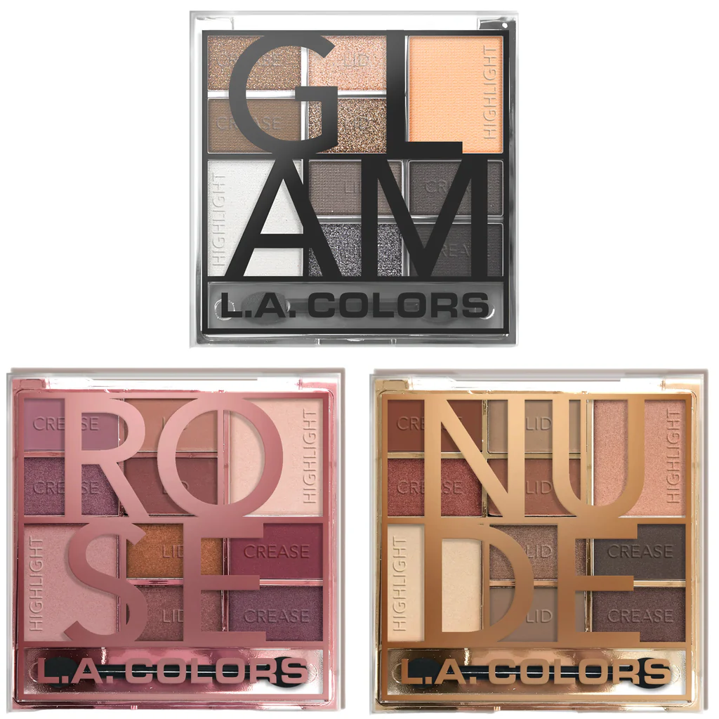 SOMBRAS - L.A. Colors - Color Block Surtido 