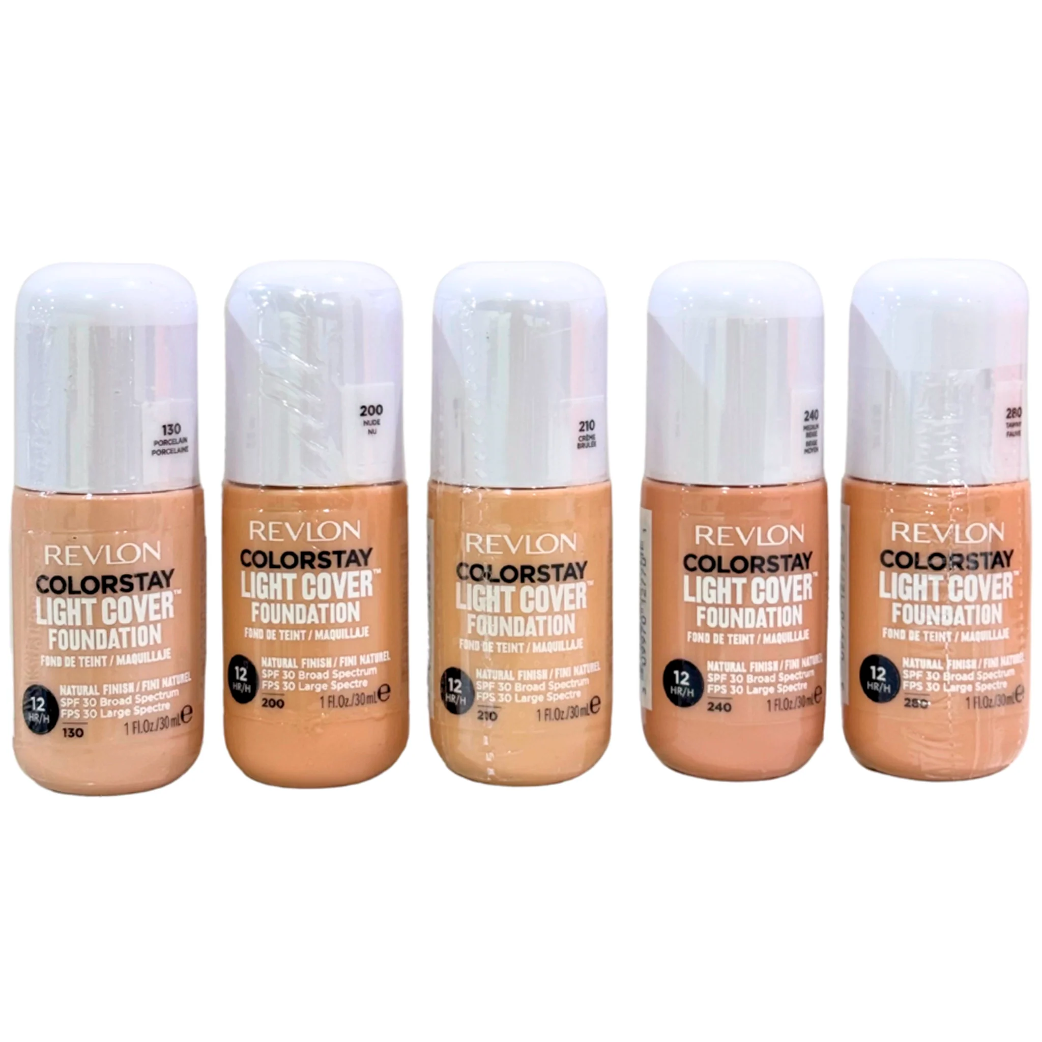 BASE - REVLON - LIGHT COVER - TONOS VARIOS