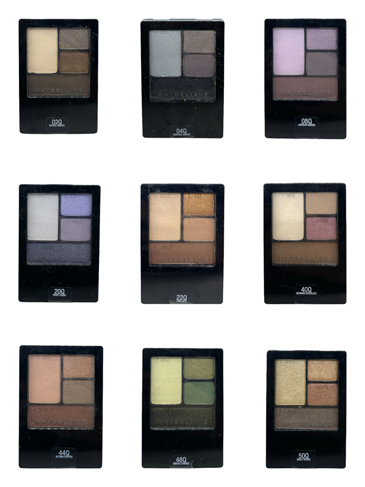 Maybelline Expertwear Eyeshadow Quads