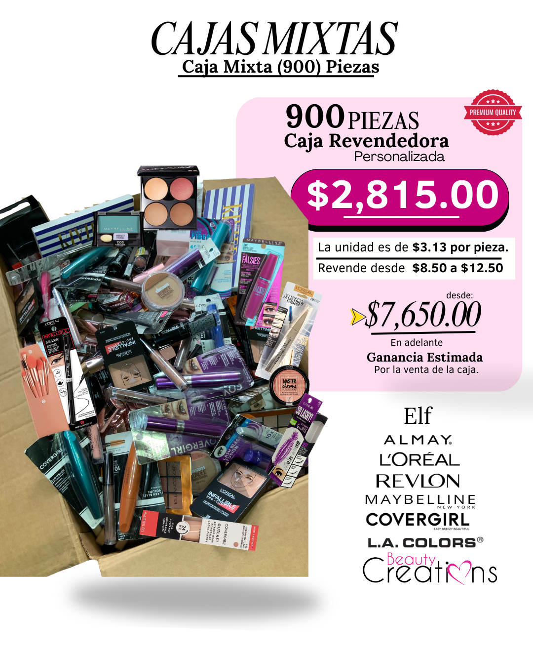 Caja Mixta de 900 Piezas