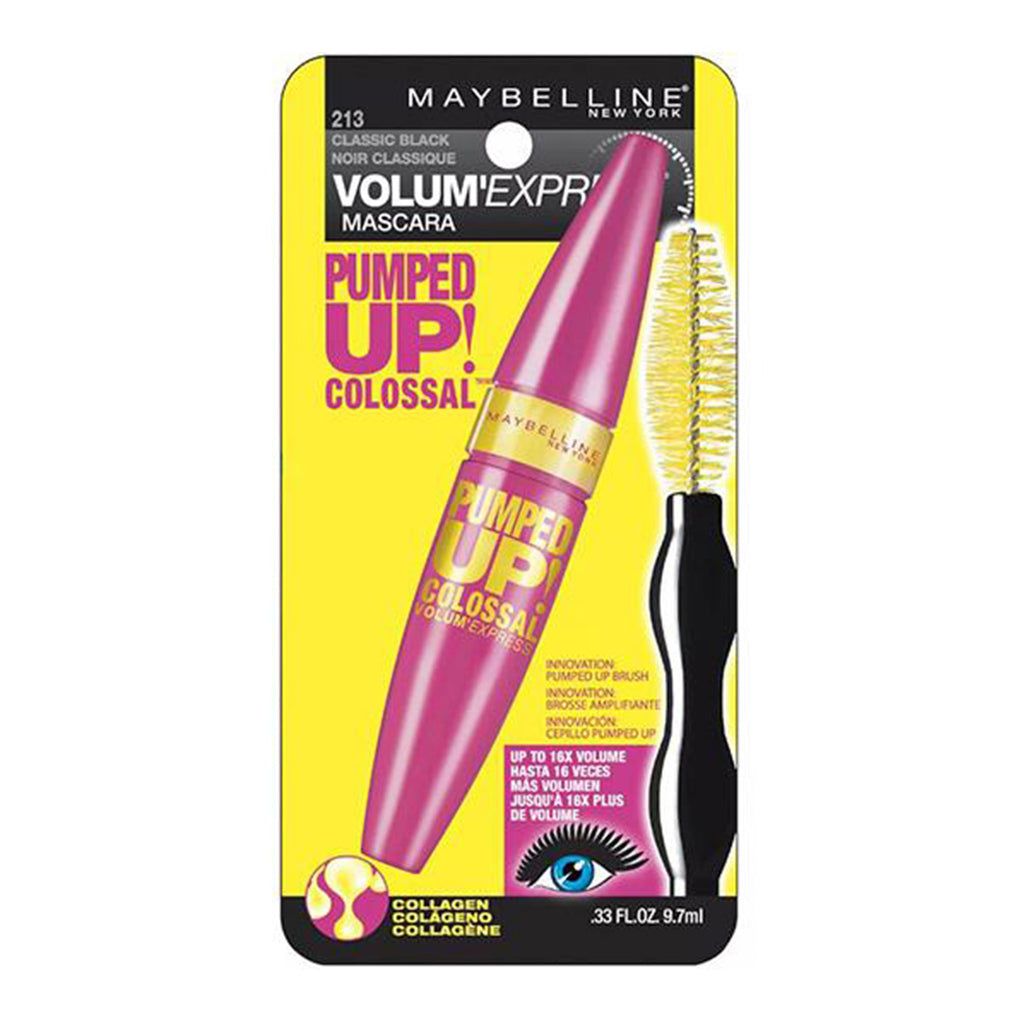 Maybelline Mascara - Volume Express Pumped Up! - #213 Classic Black 