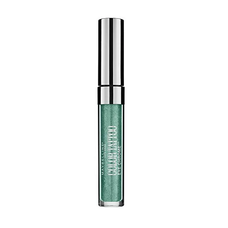 MAYBELLINE-EYE CHROME COLOR TATTOO-550 - ELECTRIC EMERALD  