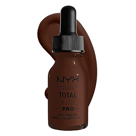 NYX -TOTAL CONTROL PRO - DROP FOUNDATION -TCPDF25 - DEEP EBONEY