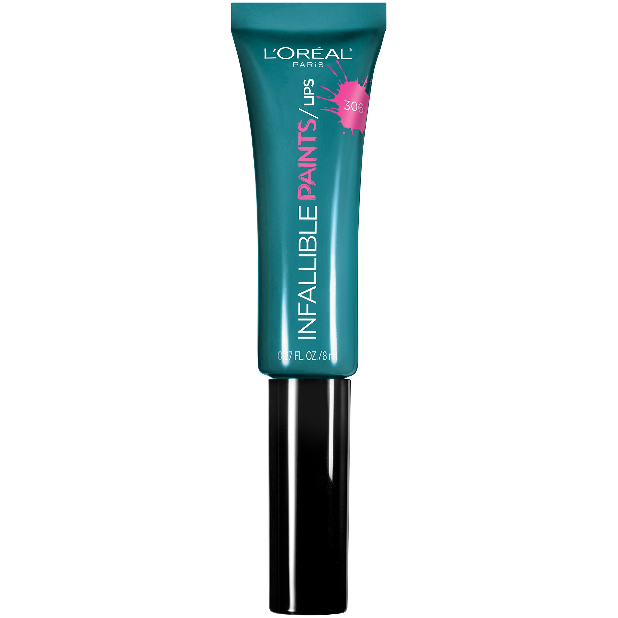 LOREAL-INFALLIBLE PAINTS LIPGLOSS-306- DOMINEERING TEAL 