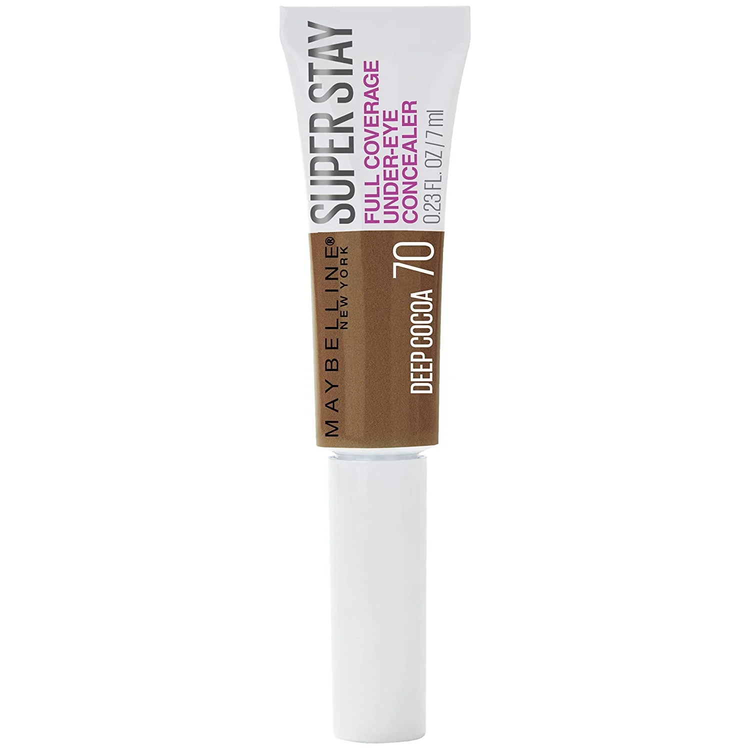 MAYBELLINE -SUPER STAY FULL COVERAGE UNDER EYE CONCEALER -70 - DEEP COCOA 