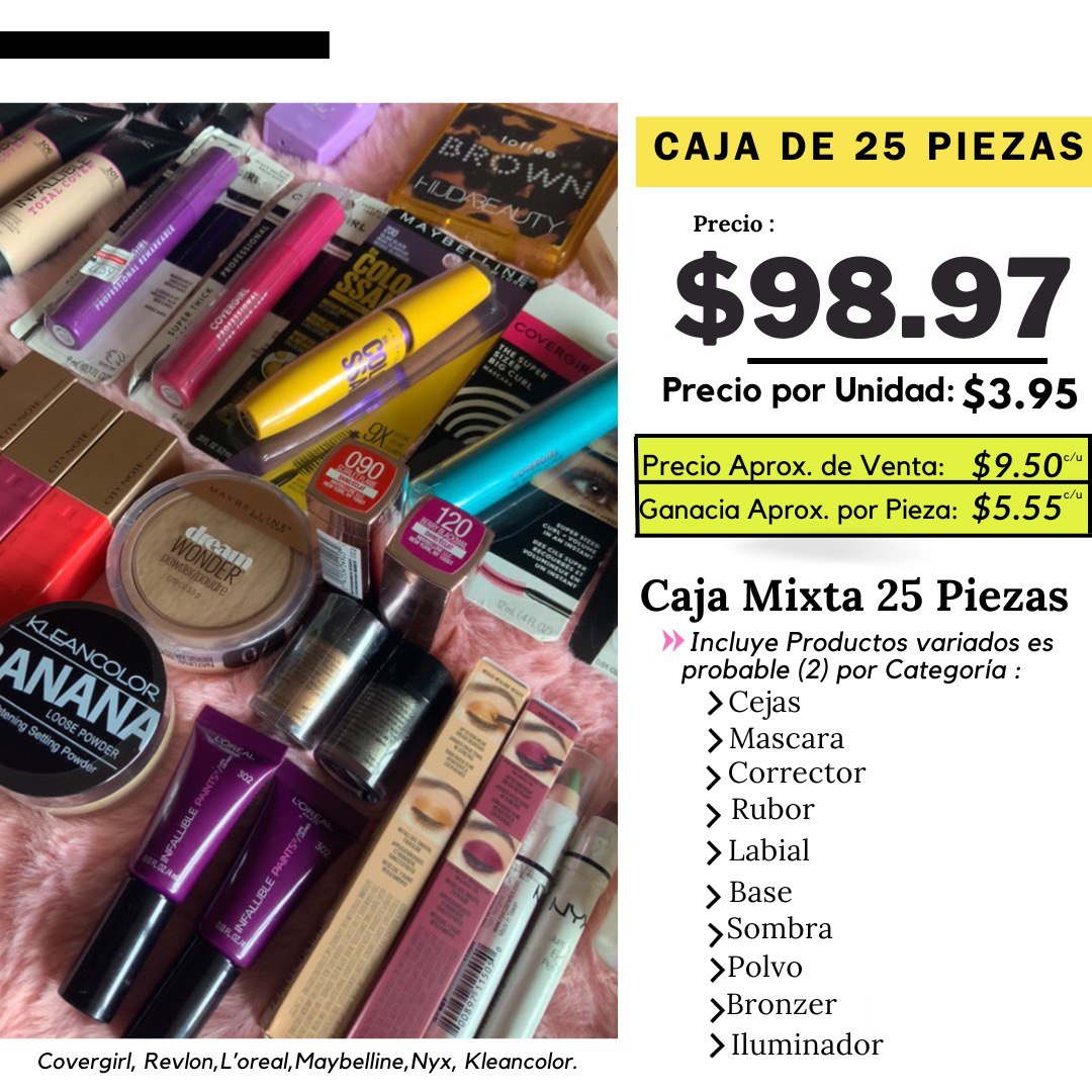 CAJA MIXTA 25 PCS