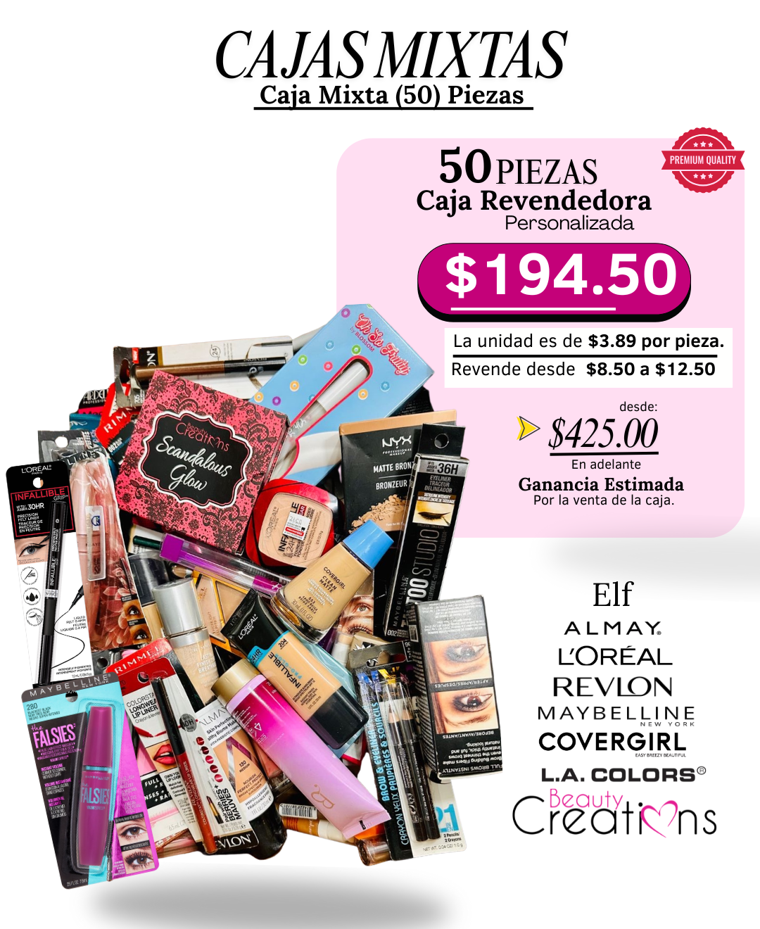 CAJA MIXTA 50 PCS