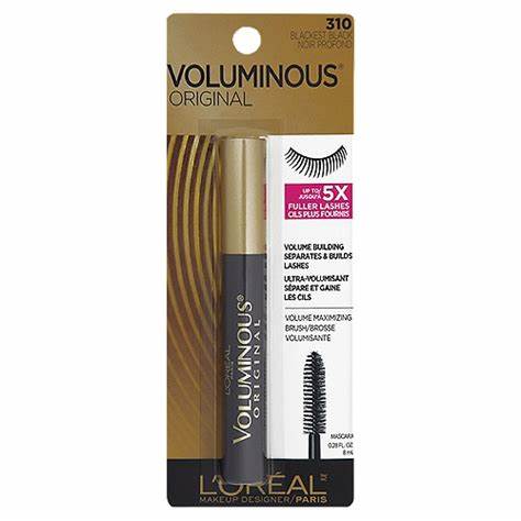 MASCARA LOREAL VOLUMINOUS 340 BLACK