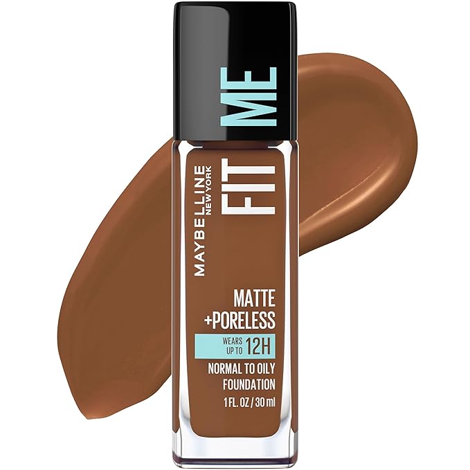 MAYBELLINE - FIT ME MATTE + PORELESS - 368 DEEP GOLDEN