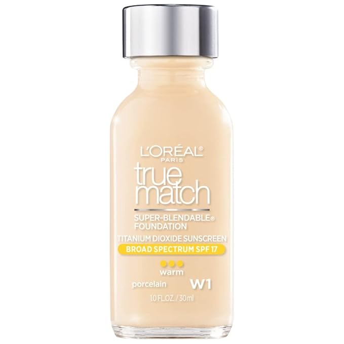 LOREAL TRUE MATCH - FOUNDATION - W1 PORCELAIN