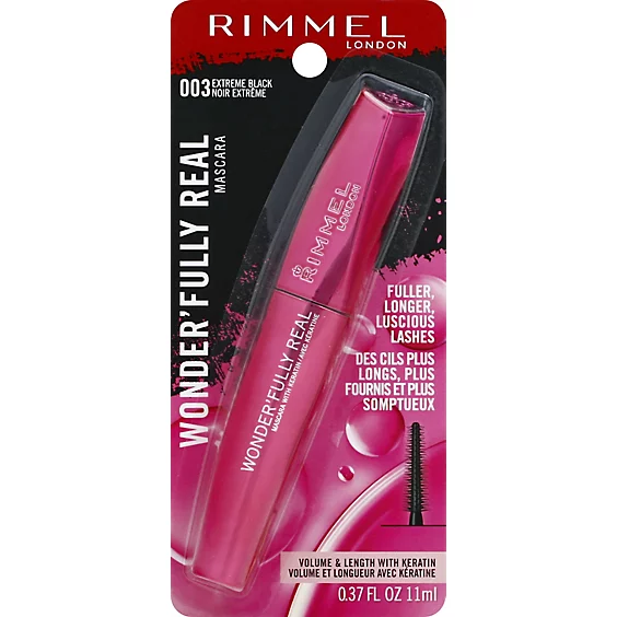 RIMMEL LONDON - MASCARA - WONDER FULLY 003 EXTREME BLACK