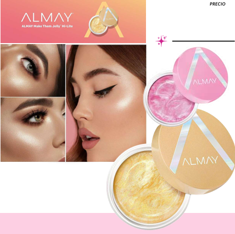 ALMAY - REVLON - ILUMINADOR - ROSE - GOLD 